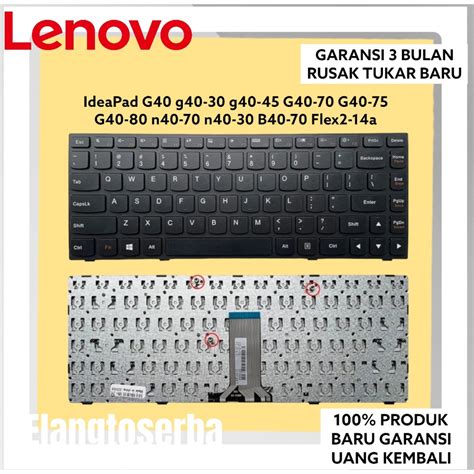 Jual Keyboard Laptop Lenovo Ideapad G G G G Series