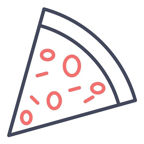 Premium Vector Pizza Slice Vector Illustration Style