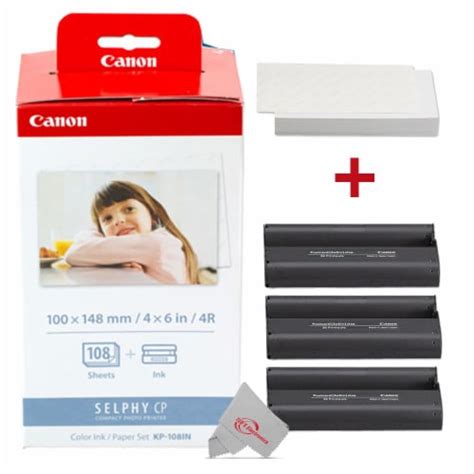 Canon Selphy Kp In Color Ink Paper Set X Photo Sheets Toners