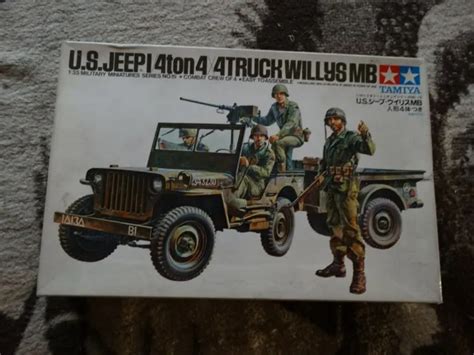 TAMIYA 1 35 U S Jeep 1 4 Ton 4x4 Truck Willys MB EUR 42 00 PicClick DE