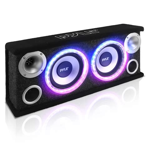 Buy 6" Dual Subwoofer Box System - Dual Series Vented Subwoofer ...