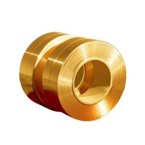 Golden Brass Coils Grade C Thickness Mm At Rs Kg In