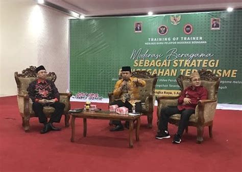 Fkpt Kalteng Undang Guru Konseling Cetak Trainer Anti Radikalisme Di