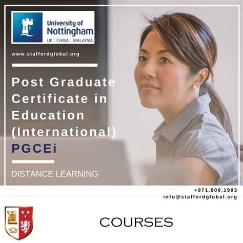 Pgce Postgraduate Certificate In Education International Distance