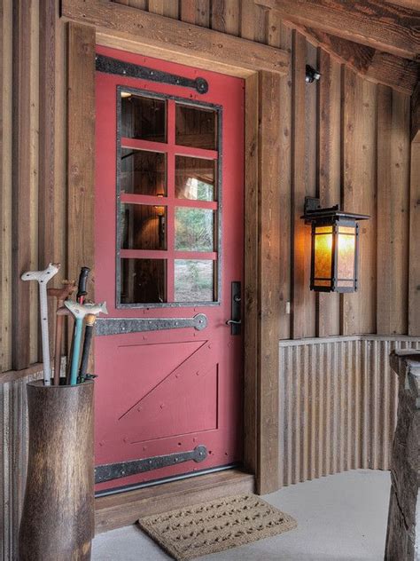 rustic cabin door | Rustic house, House exterior, Door design