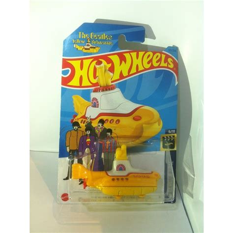 Jual Hot Wheels 2023 HW Screen Time Mini Collection 6 The Beatles Yellow Submarine By MATTEL