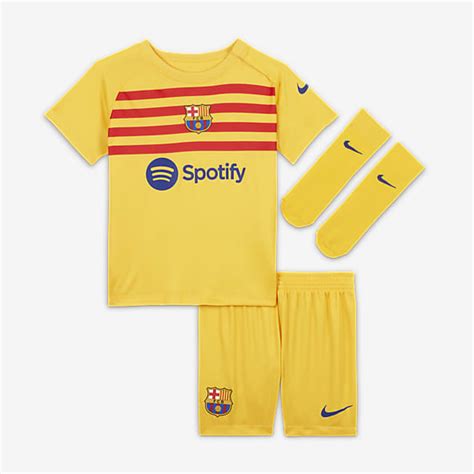 Babys Und Kleinkinder 03 Jahre Gelb FC Barcelona Sets Nike DE