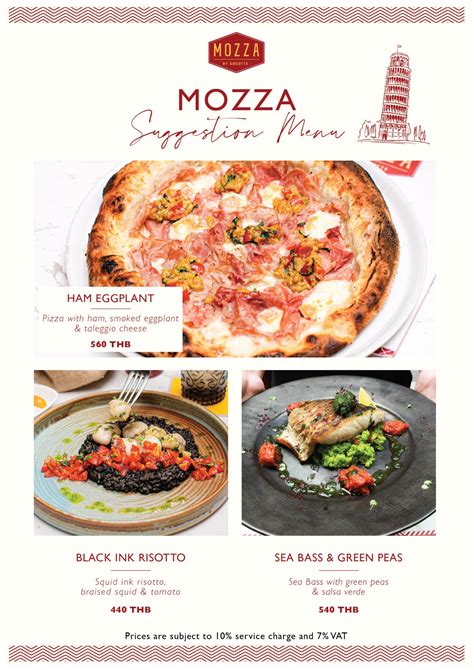 Mozza's Suggestion Menu from March 15th... - Mozza By Cocotte