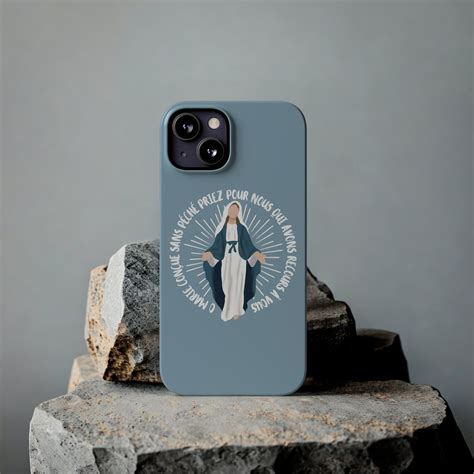 Slim Phone Case, Case for Iphone, Aesthetic Phone Case, Virgin Mary