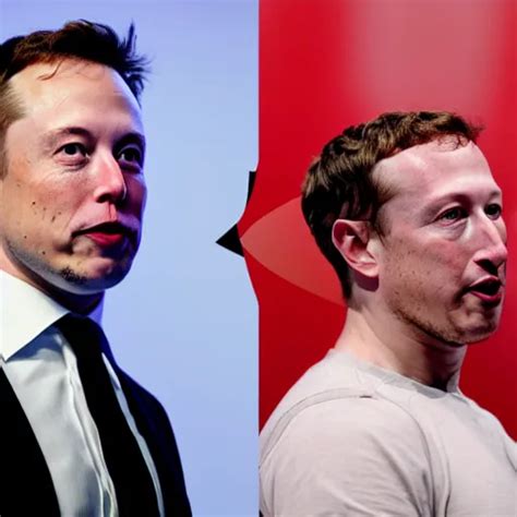 Elon Musk Is Boxing With Mark Zuckerberg Stable Diffusion