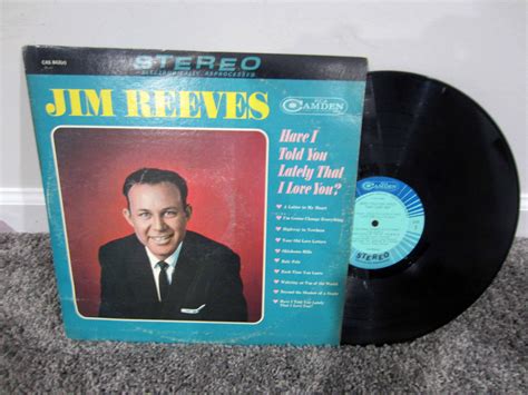 Jim Reeves Have I Told You Lately Love You 12 Vinyl Record Album Lp Original Ebay