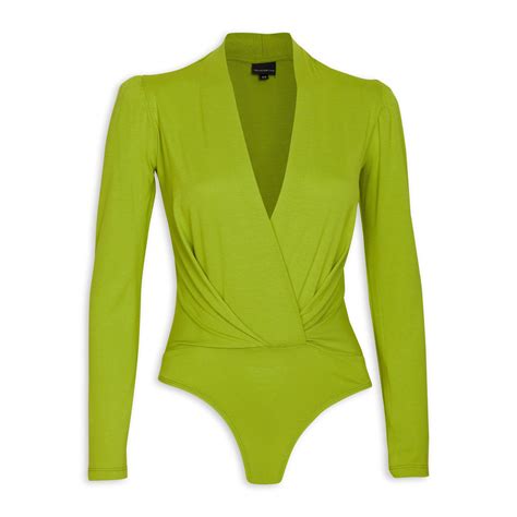 Green Wrap Bodysuit 3091815 Truworths