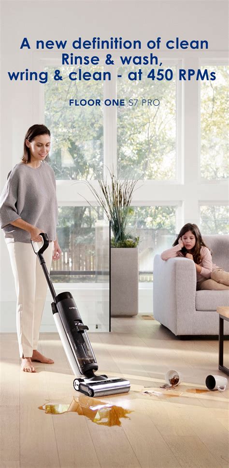 Tineco FLOOR ONE S7 PRO Smart Wet Dry Vacuum Cleaner — Tineco US