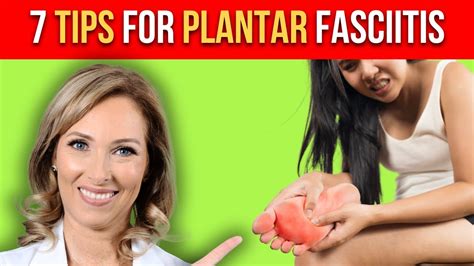 Tips Of Plantar Fasciitis Dr Janine Youtube