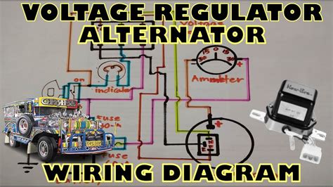 Voltage Regulator Alternator Wiring Diagram Pass Jeep Owner Toyota Revo And Any Old Model Cars