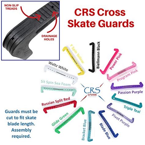 Crs Cross Skate Guards Soakers Towel Gift Set Ice Skating Guards