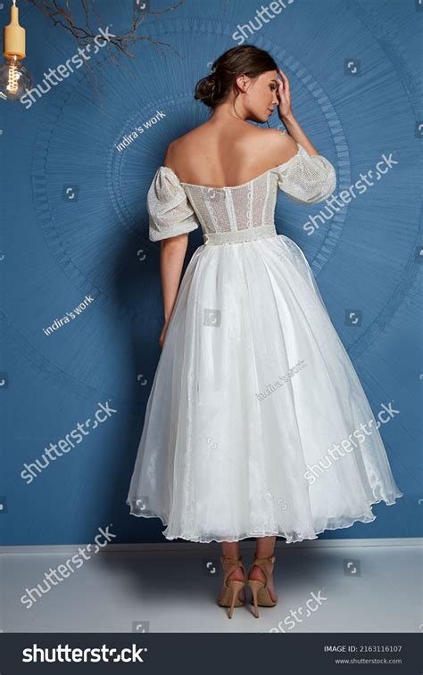 Sexy Beautiful Brunette Woman Pretty Bride Stock Photo Shutterstock