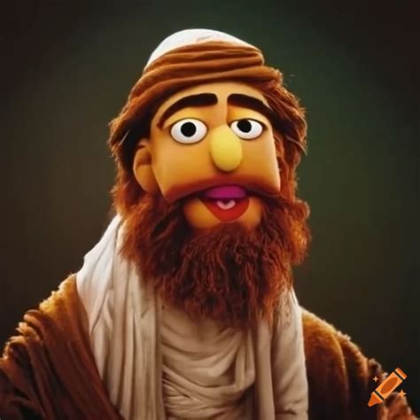 Satirical Depiction Of The Prophet Muhammad As A Muppet On Craiyon