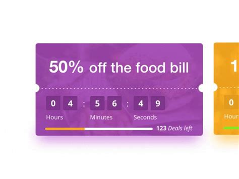 Deal Coupons | Web App Design