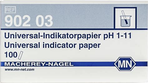 Universal Indicator Paper Ph Booklet Mn Macherey Nagel