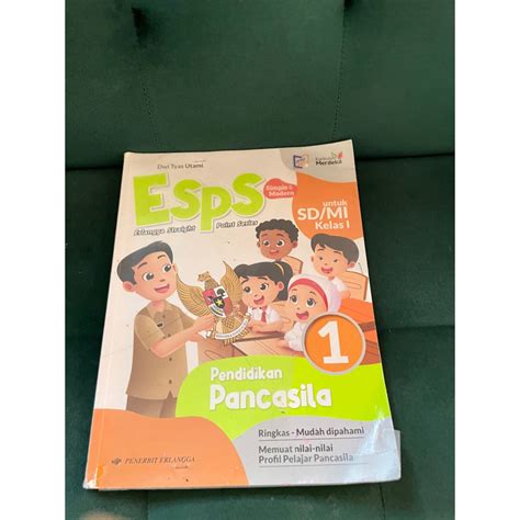 Jual Buku ESPS Pancasila Kelas 1 Kurikulum Merdeka Bekas Shopee Indonesia