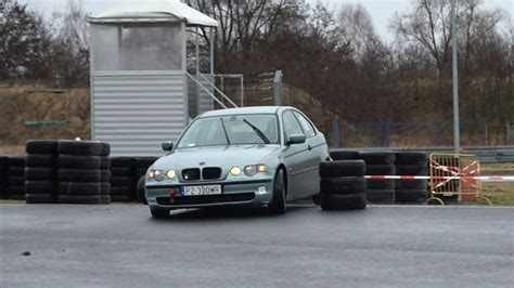 Rafał Gęsior BMW E46 Compact II SuperOES Tor Poznań 25 02 2023