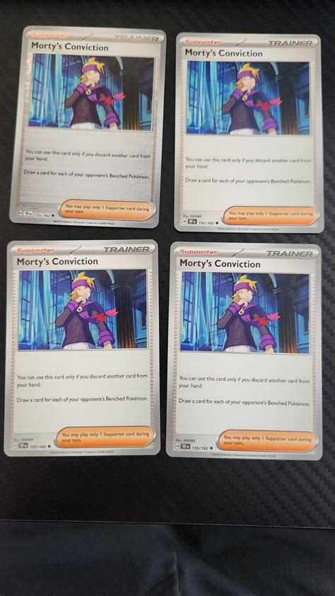 Pokemon Temporal Forces Morty S Conviction Playset X Ebay