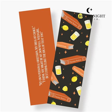 Character Anthology Bookmark - Sin Wilder - Officially Licensed Darkmo