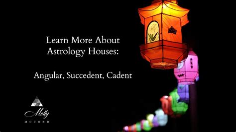 Astrology Houses: Angular, Succedent, Cadent - YouTube