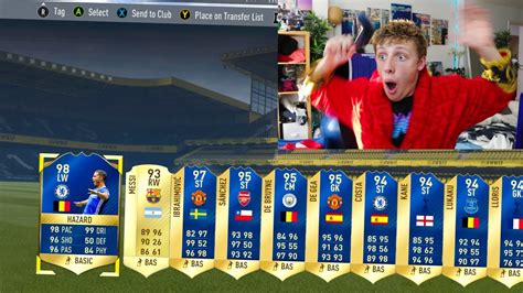 A Tots In Every Single Pack Fifa 17 Youtube