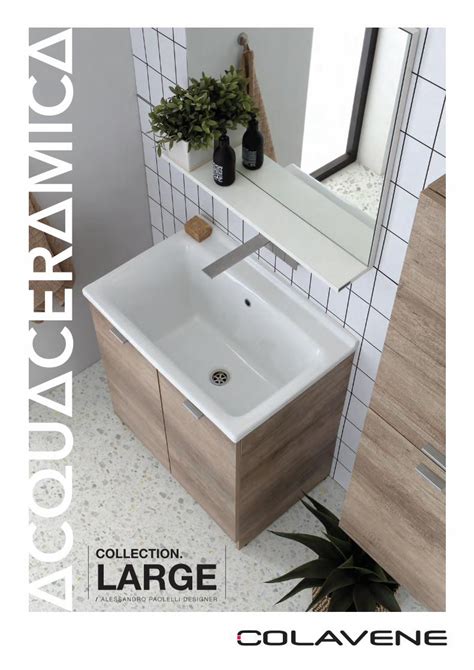 PDF COLLECTION LARGE Colavene It COMPOSIZIONE UNO 1 Lavabo In