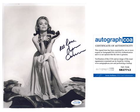 Dyan Cannon Sexy Signed Autograph 8x10 Photo Acoa Outlaw Hobbies Authentic Autographs