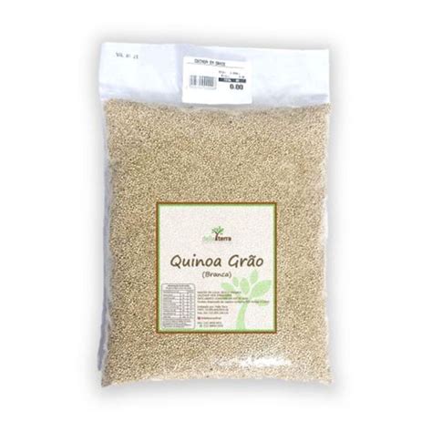 Quinoa Quinua Branca Em Gr Os Kg Della Terra No Shoptime