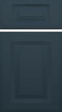 Supermatt Marine Blue Kitchen Cabinet Doors Made To Measure