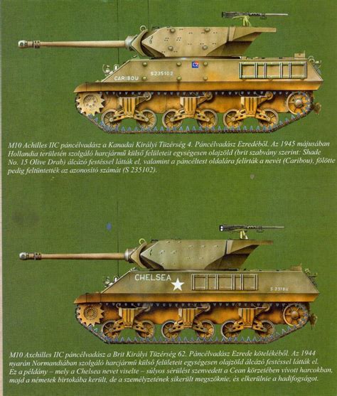 Allied Tanks And Combat Vehicles Of World War Ii British M10 Wolverine