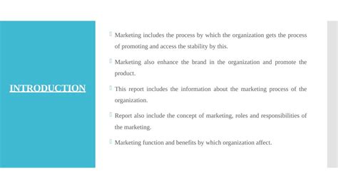 Marketing Processes And Planning Concept Roles Responsibilities