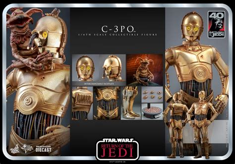 Star Wars C 3PO Returns To Jabbas Palace With New Hot Toys Figure