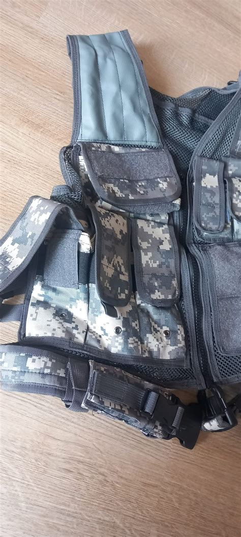 Urban Digital Camo Tactical Vest Airsoft Bazaar