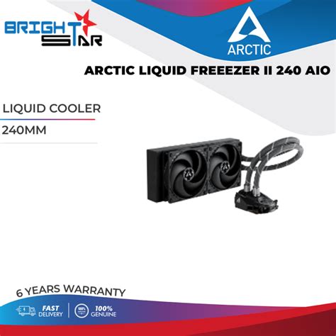 Arctic Liquid Freezer II 240 AIO Cooler 240MM Multi Compatible All In