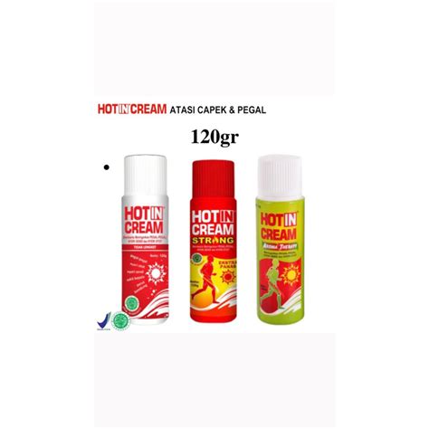 Hot In Cream Botol Original Strong Aromatheramy G Shopee Malaysia