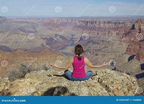 Grand Canyon Meditation stock image. Image of rocks, gorge - 22241047