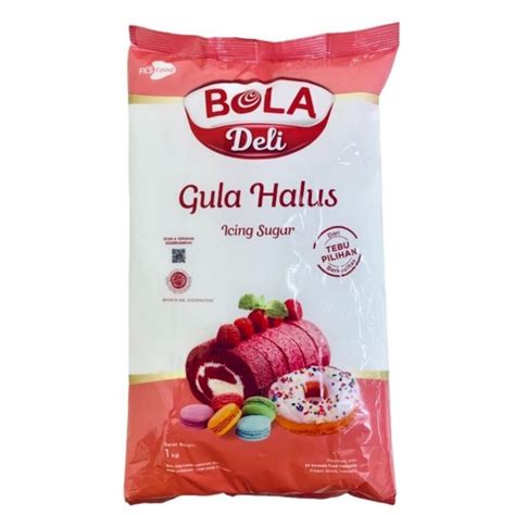 Jual Gula Halus Icing Sugar Bola Deli Kg Shopee Indonesia