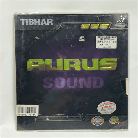Tibhar Aurus Sound table tennis rubber – SP x SPORT