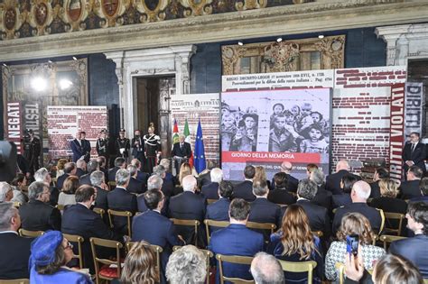 Le Celebrazioni Del Giorno Della Memoria Al Quirinale Tutte Le Foto