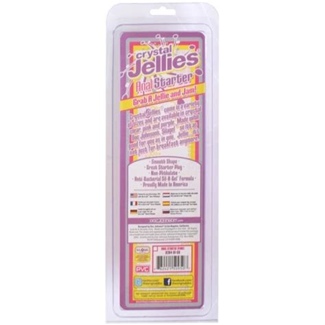 Crystal Jellies Anal Starter Pink Sex Toy HotMovies