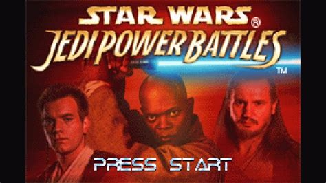 Star Wars Jedi Power Battles Game Boy Advance All Bosses Cutscenes