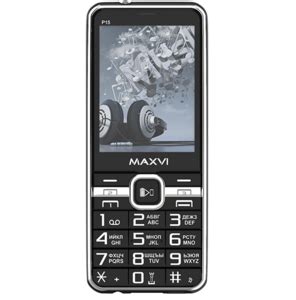 Мобильный телефон Maxvi P15 | отзывы