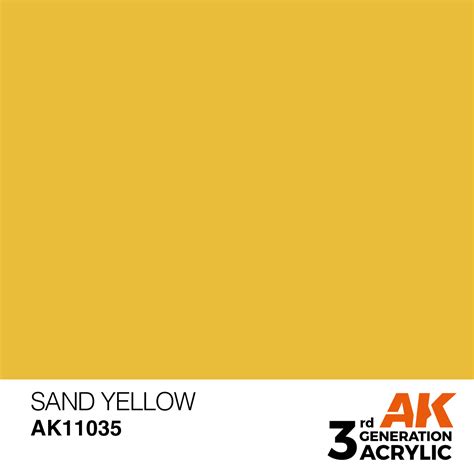 Buy SAND YELLOW - STANDARD online for2,75€ | AK-Interactive