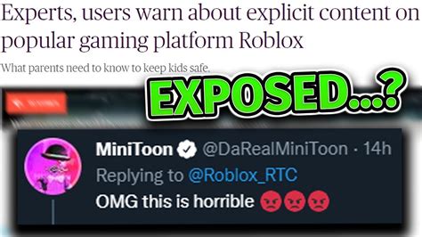 Roblox Got Exposed News Article Youtube