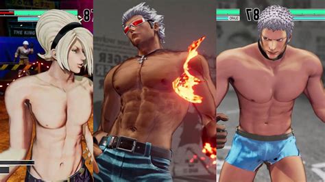 KOF Sexy Male Ryona Dominated Hot Ash Gato Heidern VS Sexy Yashiro Shirtless K Aile Angel